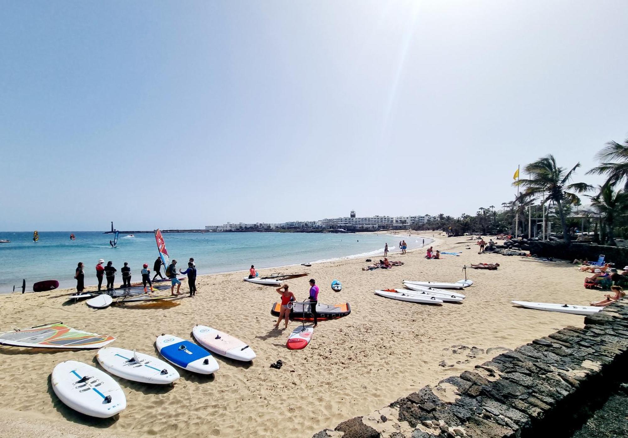 Luxury Bungalow Playa Roca Costa Teguise Bagian luar foto
